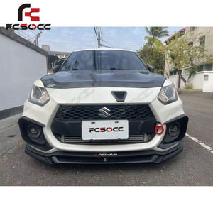Pour <span class=keywords><strong>Suzuki</strong></span> <span class=keywords><strong>Swift</strong></span> Sports ZC33S, capot en fibre de carbone, pare-chocs avant, évents, pièces automobiles, évents d'air, amélioration des accessoires de voiture - Product Image 6