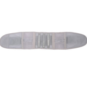 Cinturón de Soporte Lumbar Gris, Transpirable, Ajustable, Desmontable, Protección Lumbar, Alivio del Dolor de Espalda, Envoltura para Adultos YS002 - Product Image 1
