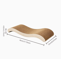 Lit pour chat anti-chute, griffoir en bois massif, jouet pour chat, chaise longue intégrée résistante à l'humidité, tapis en sisal, source transfrontalière