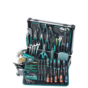 ชุดเครื่องมืออิเล็กทรอนิกส์มืออาชีพ Pro'skit Pk-1700nb รุ่นอัปเกรด  แบบใช้มือ  วัสดุอะลูมิเนียมและเหล็ก  พร้อมกล่องเก็บแบบนิ่ม สำหรับงานไฟฟ้า - Product Image 1