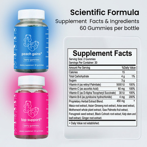 Gummies véganes personnalisées OEM pour le soutien des courbes corporelles, gummies naturels pour la gestion du poids - Product Image 3