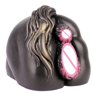 GEEBA Fantastischer Pferde-Vagina-Po Masturbator-Cup für Männer, Tier-Gesäß-Umkehrform, künstliche Penis-<span class=keywords><strong>Massage</strong></span>, 3D-Sexspielzeug für Männer - Product Image 4