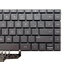 Nouveau clavier Teclado rétro-éclairé espagnol SP pour HP Spectre 13-ap000 x360 13-ap0000 13t-ap000 clavier d'ordinateur portable noir rétro-éclairé