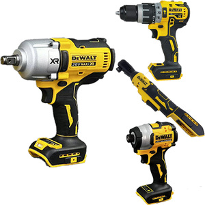 Kit Combinado de Herramientas Eléctricas <span class=keywords><strong>DEWALT</strong></span> de 20V, Compacto y Ligero, con 4 Baterías de 5.0Ah, Fácil Portabilidad y Larga Duración - Product Image 3
