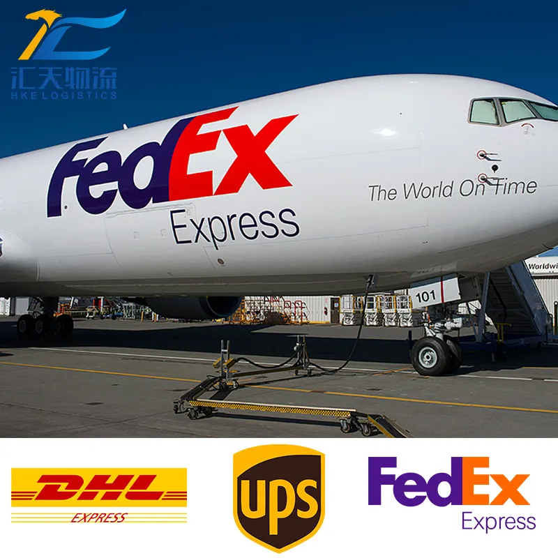 DHL UPS FEDEX Ali Express ตัวแทนจัดส่งทางทะเลทางอากาศจีนไปยังทั่วโลก Door to Door dropshipping ผู้ส่งสินค้ามืออาชีพ