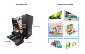 เครื่องติดฉลากกระป๋องอัตโนมัติแบบตั้งโต๊ะหน้าจอสัมผัสควบคุมด้วย PLC อุปกรณ์ติดฉลากอุตสาหกรรมมีความแม่นยำสูง - Product Image 5