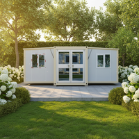 Maison conteneur modulaire pliable pour bureau, immeuble, appartement, villa – Design moderne du milieu du siècle, anti-corrosion