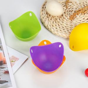 Moule de cuisson en silicone pour œufs, antiadhésif, pour la cuisson des œufs pochés, idéal pour la cuisine domestique et la vente en gros - Product Image 3