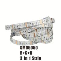 Guirlandes lumineuses LED Epistar Smart Factory Direct SMD 5050/5630/2835 DC 12V Corps en cuivre Largeur PCB 8mm Contrôle vocal Coupables IP67