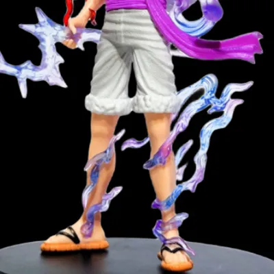 Fábrica Popular One Pieces Sun God Form figura de acción estatua Fruity Awakening Standing Pose Nica Luffy figura de Anime