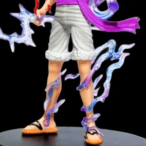 Factory Popular 1 Pieces Sun God Form Action Figure Statue Fruity Awakening Standing Pose Nica Luffy Anime Figure