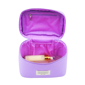 Reise zubehör Neue große Kapazität Lila Frauen Lady Wasserdichte Neopren Reise Kosmetik beutel Organizer Make-up-Tasche - Product Image 6