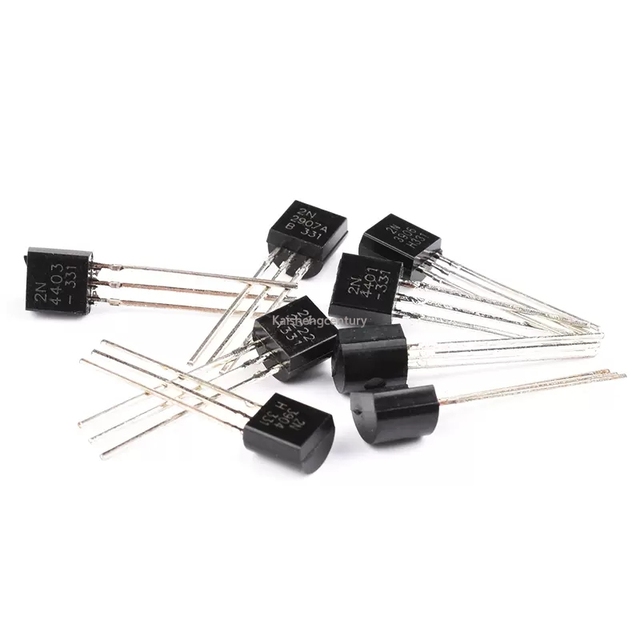 2N2222A in-line triode transistor NPN switching transistors TO-92 0.6A 30V NPN 2N2222 hksy