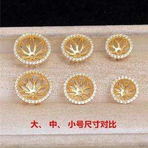 ถาดเงินแท้ S925 ลายดอกทานตะวัน พร้อมเข็มต่างหู รุ่น 5508 สำหรับใส่เครื่องประดับ-ขนาด 8 มม. 10 มม. 12 มม. - Product Image 1