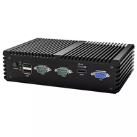 Mini PC Routeur Sans Ventilateur Partaker N5095 N5105 5x 2.5G LAN HD-MI VGA 2 COM Pare-feu PfSense AES-NI 4G LTE SIM Industriel