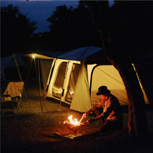 เต็นท์วิดาลิโด วิคอร์ เต็นท์วิลล่าสองห้อง 5-8 คน สำหรับตั้งแคมป์พักผ่อน เต็นท์ขนาดใหญ่ ป้องกันแสงแดด กันฝน ป้องกันรังสียูวี - Product Image 5