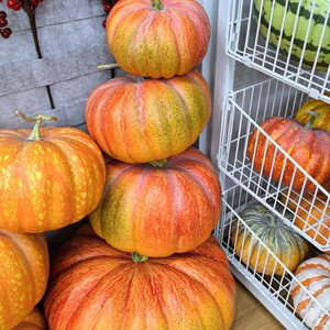 Décoration de citrouille artificielle multicolore pour Halloween, Thanksgiving, la récolte d'automne, la maison et la ferme - Product Image 2