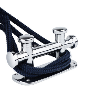 Borne de Ancrage Simple en Acier Inoxydable 316 Shining Boat Fitting 63x63 pour la Fabrication - Product Image 1