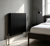 Radiateur vertical en acier SLLS-5025D-600mm, radiateur hydronique mural pour la décoration de la maison, vente en gros