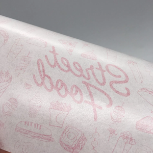 Premium <b>Biodegradable</b> Custom Logo <b>Paper</b> Mats Food Grade Disposable Wraps for Hamburger Sandwich - Product Image 6