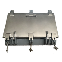Prix d'usine de persiennes de sortie de grille d'aération en acier inoxydable de haute qualité pour une utilisation de fenêtre marine sur les bateaux et les navires