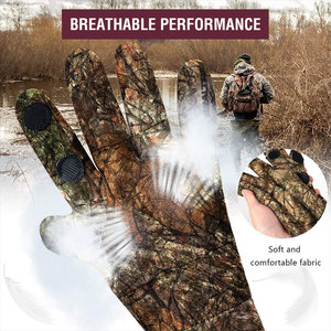 Vente en gros Garder au chaud Hommes Femmes Gants de chasse d'hiver durables antidérapants imperméables pour le travail en plein air - Product Image 4