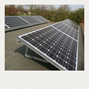 Structures de montage pour <span class=keywords><strong>panneaux</strong></span> photovoltaïques <span class=keywords><strong>sur</strong></span> <span class=keywords><strong>toit</strong></span> <span class=keywords><strong>plat</strong></span> avec fondation en béton de ciment Solution solaire - Product Image 6