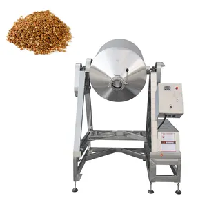 vacuum salting meat massage mixer tumbler wheel rolling type charcoal power mixer mixer double cone