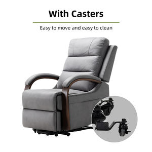 Tecforcare sofa malas elektrik kulit, produk perawatan orang tua dengan pasien rol perawatan rumah sofa medis untuk ruang tamu - Product Image 4