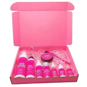 Kit d'installation de perruques frontales OEM/ODM en gros avec dissolvant de colle à dentelle, huile stimulante pour la croissance des <span class=keywords><strong>cheveux</strong></span> et outils de coiffure pour le contrôle des bords - Product Image 1