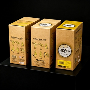 Custom Kraft Paper with Plastic PVC <b>Window</b> Gift Box Foldable Clear PVC <b>Window</b> Paper Packaging Box for Toys& Baby Care - Product Image 4