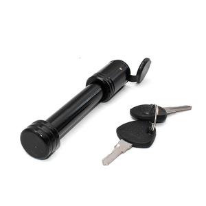 Verrou de remorque Thinkwell 5/8 pouce en acier avec clé, support de sécurité pour attelage de caravane, utilisation extérieure - Product Image 3