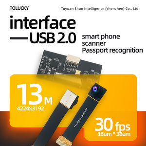 Módulo de Cámara USB con Sensor de Imagen CMOS IMX258 de 13MP, Procesamiento de Alta Velocidad, Diseño Compacto de Grado Industrial y Alta Calidad - Product Image 5