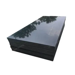 High Density Polyethylene Block Hard Wear Black Virgin Hdpe Pressed Sheets