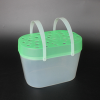 Momopet — Cage à insectes en plastique, vente en gros, 10 cellules, avec poignée et couvercle, pour extérieur, Hamster