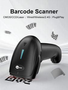 USB беспроводной сканер штрих-кодов 2,4 г CMOS источник света 1D/2D считыватель кодов QR для Windows Android Linux IOS Stock Systems - Product Image 2