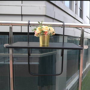 <span class=keywords><strong>Mesa</strong></span> plegable de altura ajustable para club, <span class=keywords><strong>mesa</strong></span> colgante para balcón, hogar, bar, patio - Product Image 6