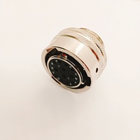 Connecteur circulaire MS3116JA-14-12SNN, 12 broches, femelle, câble droit, prise en aluminium, étanche IP67, prise aviation