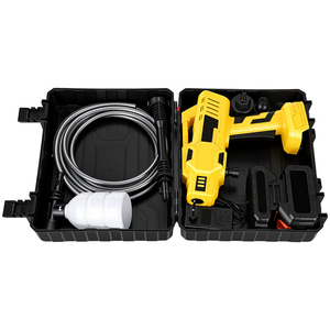 Nettoyeur de voiture portable 6-en-1 à jet de pression, moteur sans balais, batterie lithium 21V, lavage haute pression 1,3 MPa - Product Image 3