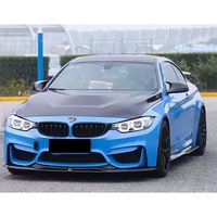 Kit carrosserie en fibre de carbone TIYPEOR pour pare-chocs avant, spoiler avant, jupes latérales, diffuseur arrière pour BMW F80 F82 2014-2020