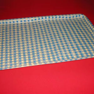 Bandeja Acrílica Transparente con Imán y Asas Cuadradas para Servir Cartas, Llaves, Fotos, Arte y Mensajes - Product Image 1