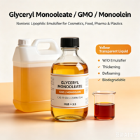 Mono-oléate de glycérol (GMO/Mono-oléine) |   Émulsifiant lipophile non ionique HLB 3.5 Haute pureté (99%-99.9%) pour