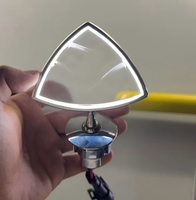 Emblème de capot avant et badge de coffre arrière pour Mercedes Maybach Classe GLS X167, autocollant logo lettres chromées de luxe