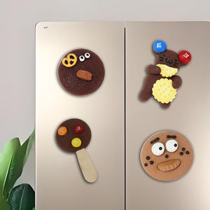 Realistic Resin Chocolate Cookie Fridge Magnets-3D Food-Shaped Customizable Color Logo Kitchen Decor <strong>Funny</strong> <strong>Gift</strong> for Foodies - Product Image 4