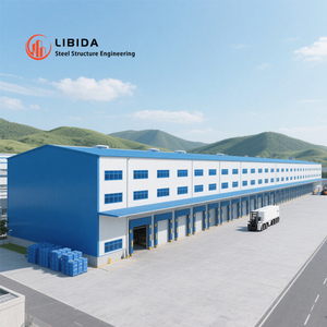 Thép hangar kho thép <span class=keywords><strong>prefab</strong></span> văn phòng xây dựng khung kim loại xây dựng cách điện Kết cấu thép xây dựng hội thảo - Product Image 5