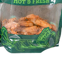Sachet Doypack Personnalisé en PE de Qualité Alimentaire pour l'Emballage de Poulet Rôti et de Poulet Entier