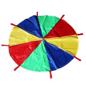 Parachutes arc-en-ciel de grande taille jouet aire de jeux extérieure activités gymnastique coopérative <span class=keywords><strong>jeu</strong></span> équipement PE - Product Image 2