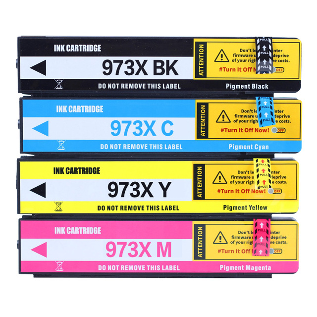 Compatible With HP 973A 973X Ink Cartridge HP PageWide 352DW 377DW 452DW 477DW 552DW 577DW P55250DW P57750DW Ink Cartridge