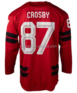 Equipo de Canadá 2026 Cosido con la Mejor Calidad # 87 Sidney Crosby # 97 <span class=keywords><strong>Connor</strong></span> McDavid # 29 Camiseta de hockey sobre hielo personalizable de Nathan MacKinnon - Product Image 3