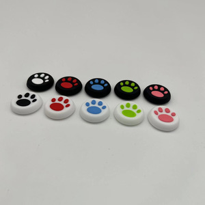 Capuchons de joystick en silicone en forme de patte de chat pour manettes <span class=keywords><strong>PS4</strong></span>, Xbox One, Switch Pro, accessoires de <span class=keywords><strong>manette</strong></span> de jeu anti-poussière - Product Image 3